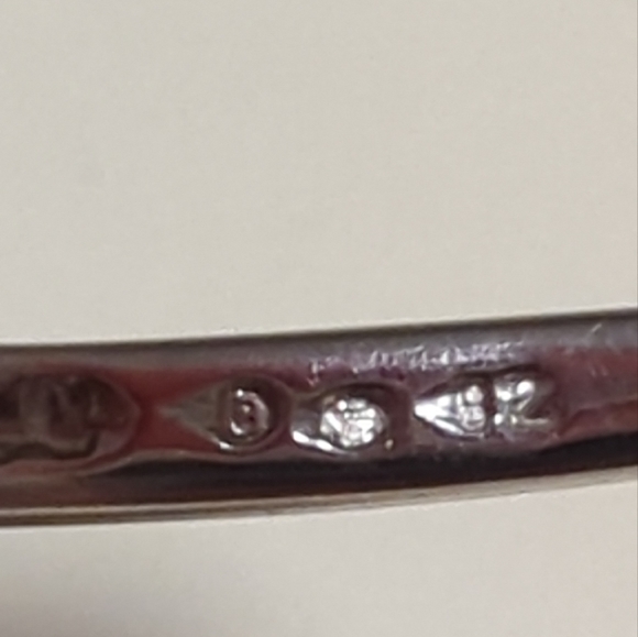 Sterling Silver Zuni Cuff Bracelet with Channel Set Crushed Turquoise and Coral - Picture 6 of 7